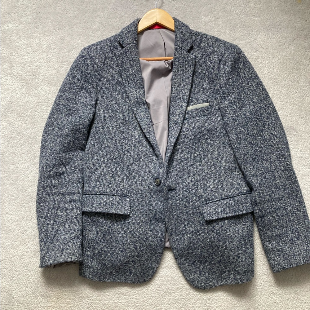 Le Chateau Redsquad Tonal Tweed slim fit Blazer - 42